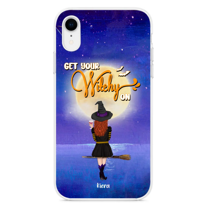 Custom Personalized Witchy Phone Case - Up to 4 Witches- Get Your Witchy On - Phone Case For iPhone, Samsung - OCEL9Z