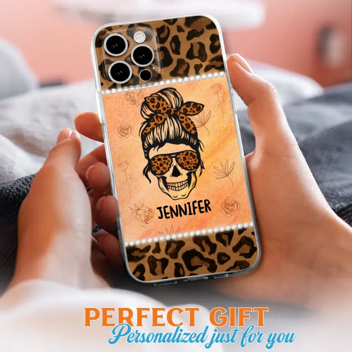 Custom Personalized Skull Phone Case - Phone Case For iPhone, Samsung and Xiaomi