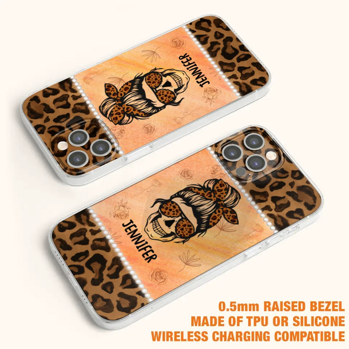 Custom Personalized Skull Phone Case - Phone Case For iPhone, Samsung and Xiaomi