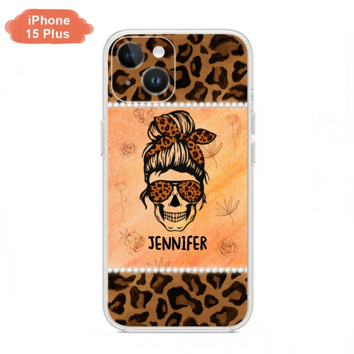 Custom Personalized Skull Phone Case - Phone Case For iPhone, Samsung and Xiaomi