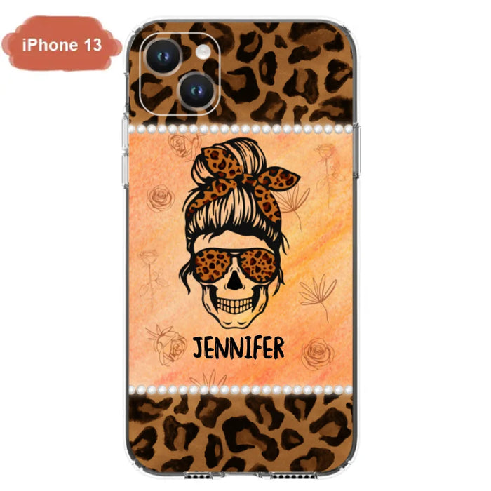 Custom Personalized Skull Phone Case - Phone Case For iPhone, Samsung and Xiaomi