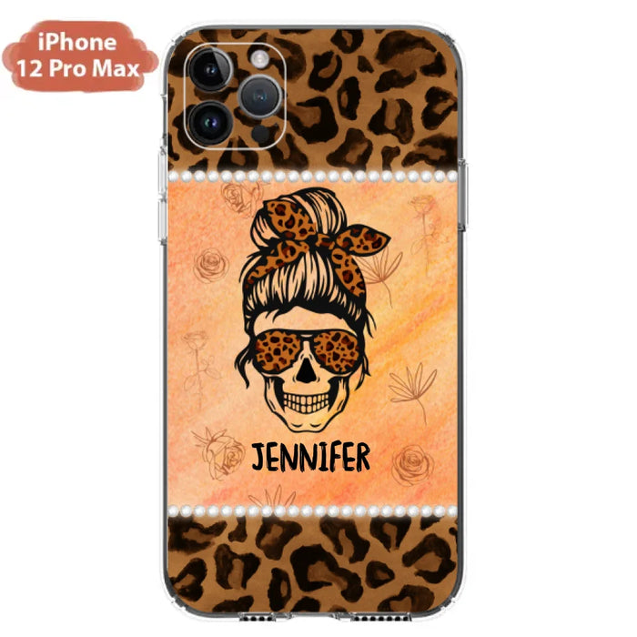 Custom Personalized Skull Phone Case - Phone Case For iPhone, Samsung and Xiaomi