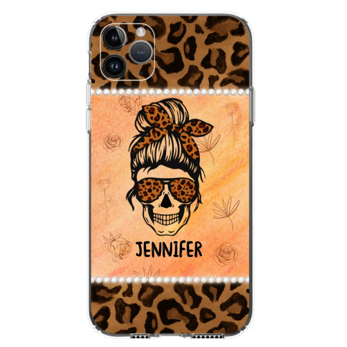 Custom Personalized Skull Phone Case - Phone Case For iPhone, Samsung and Xiaomi