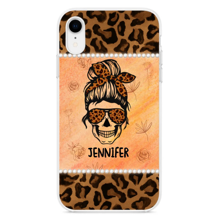 Custom Personalized Skull Phone Case - Phone Case For iPhone, Samsung and Xiaomi