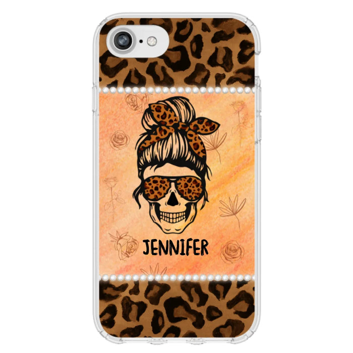 Custom Personalized Skull Phone Case - Phone Case For iPhone, Samsung and Xiaomi