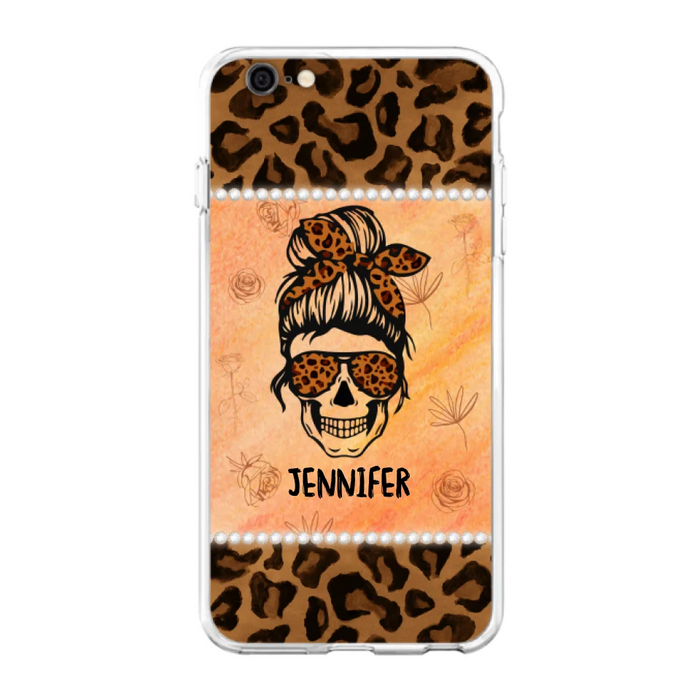 Custom Personalized Skull Phone Case - Phone Case For iPhone, Samsung and Xiaomi