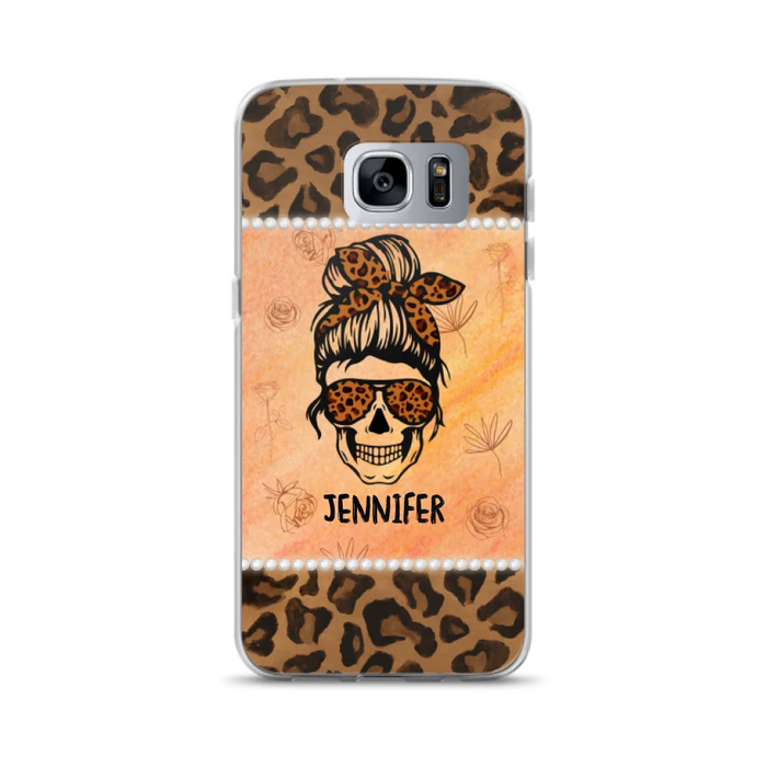 Custom Personalized Skull Phone Case - Phone Case For iPhone, Samsung and Xiaomi