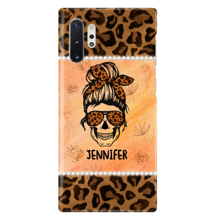 Custom Personalized Skull Phone Case - Phone Case For iPhone, Samsung and Xiaomi