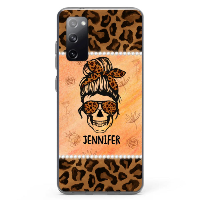 Custom Personalized Skull Phone Case - Phone Case For iPhone, Samsung and Xiaomi