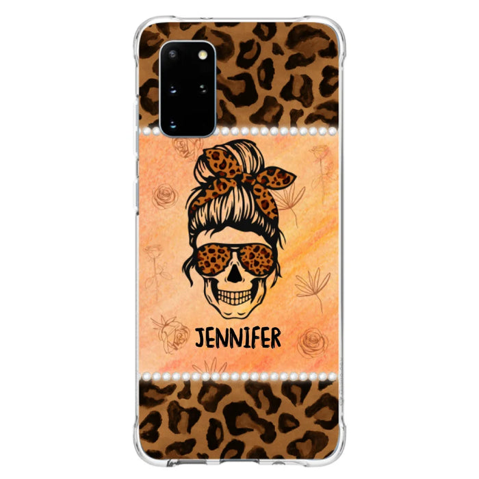 Custom Personalized Skull Phone Case - Phone Case For iPhone, Samsung and Xiaomi