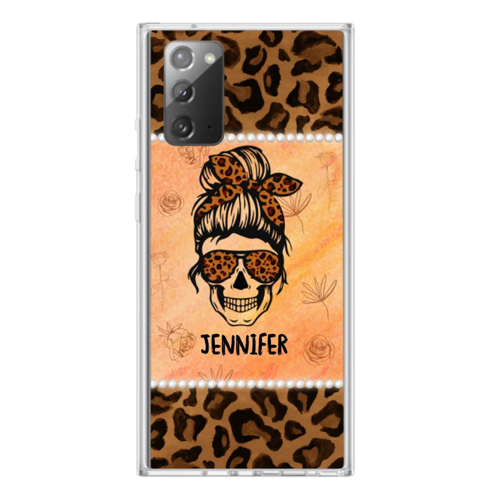 Custom Personalized Skull Phone Case - Phone Case For iPhone, Samsung and Xiaomi