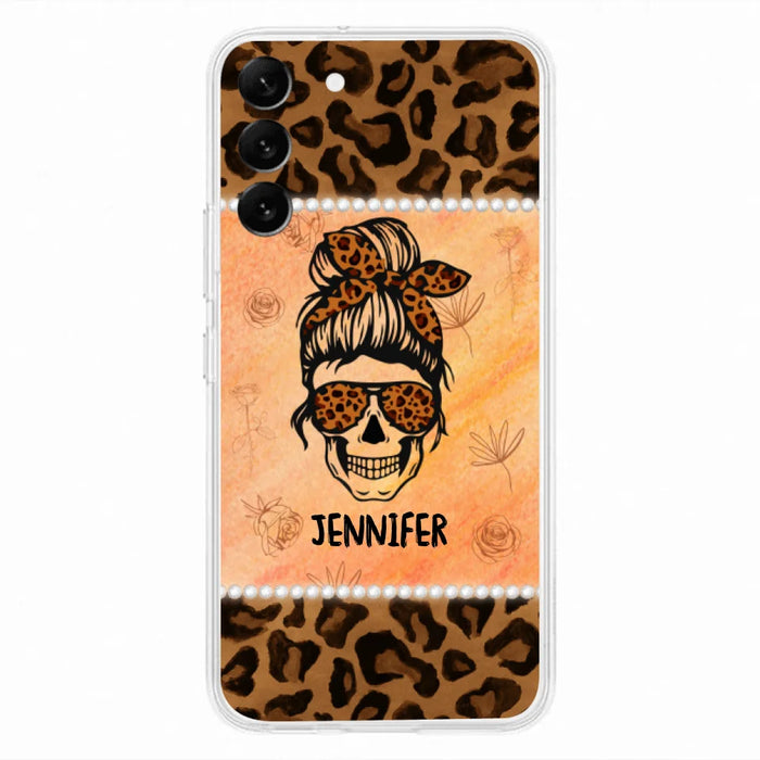 Custom Personalized Skull Phone Case - Phone Case For iPhone, Samsung and Xiaomi