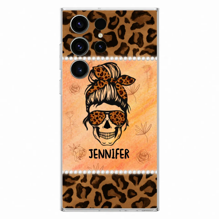 Custom Personalized Skull Phone Case - Phone Case For iPhone, Samsung and Xiaomi