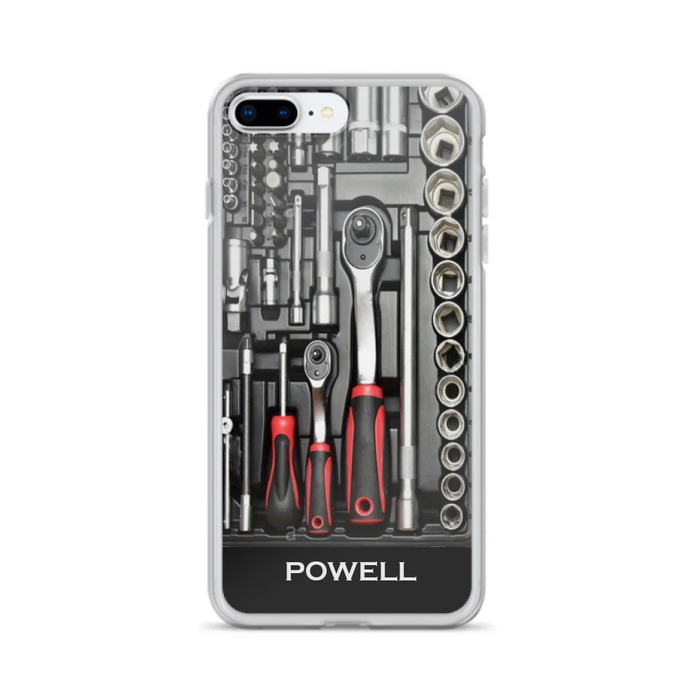 Custom Personalized Mechanic Toolbox Phone Case - Case For iPhone, Samsung And Xiaomi - RCT18X