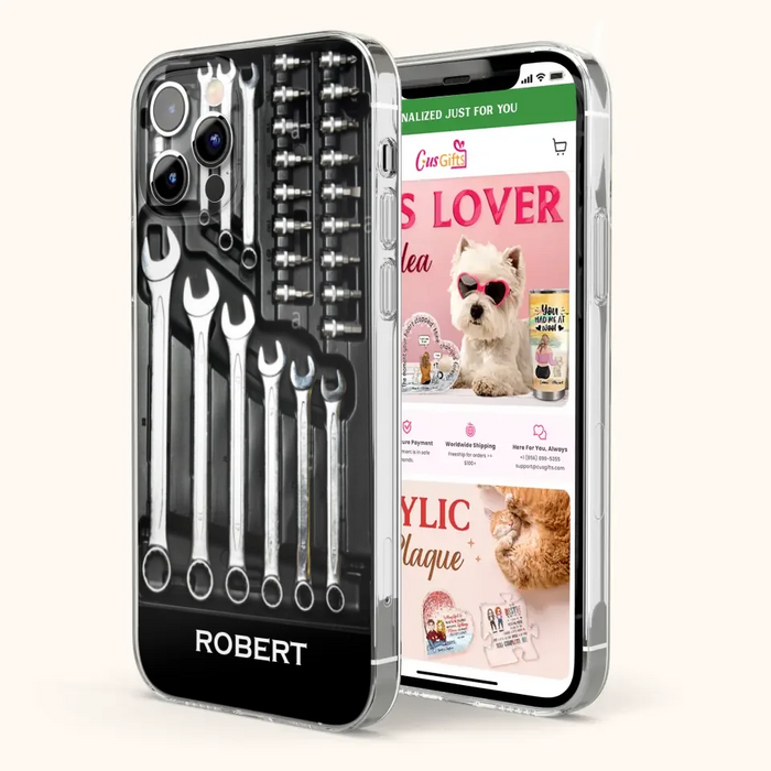 Custom Personalized Tool Box Phone Case - Case For iPhone, Samsung and Xiaomi - RCT18X