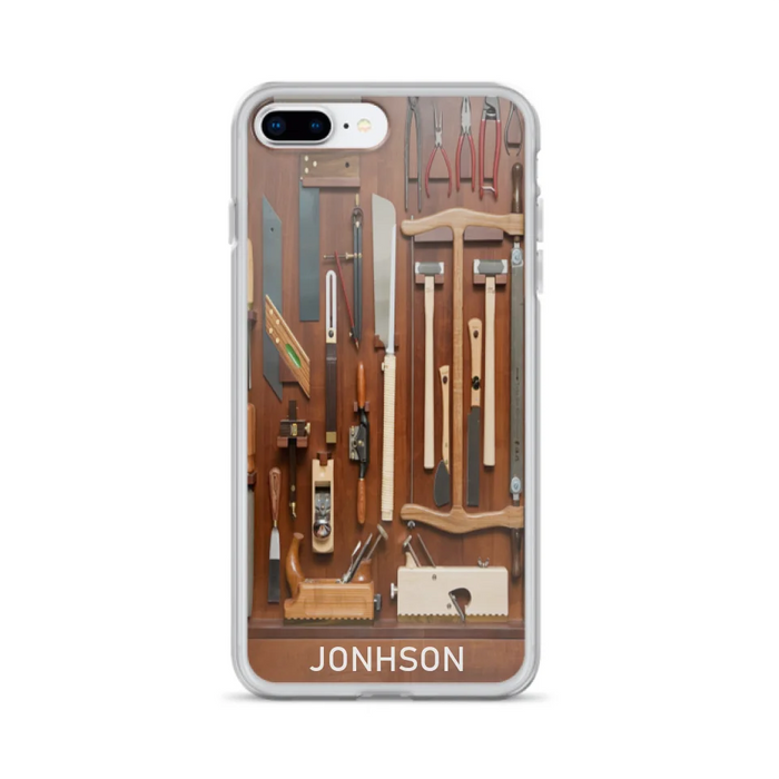 Custom Personalized Carpenter Toolbox Phone Case - Case For iPhone, Samsung And Xiaomi - J59VWE