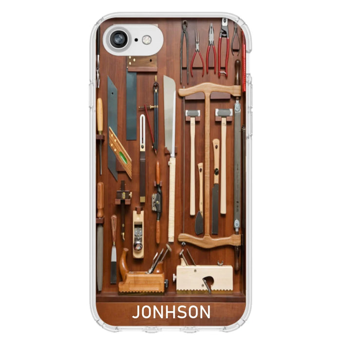 Custom Personalized Carpenter Toolbox Phone Case - Case For iPhone, Samsung And Xiaomi - J59VWE