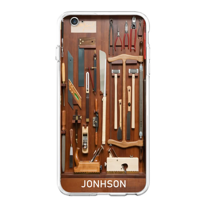 Custom Personalized Carpenter Toolbox Phone Case - Case For iPhone, Samsung And Xiaomi - J59VWE