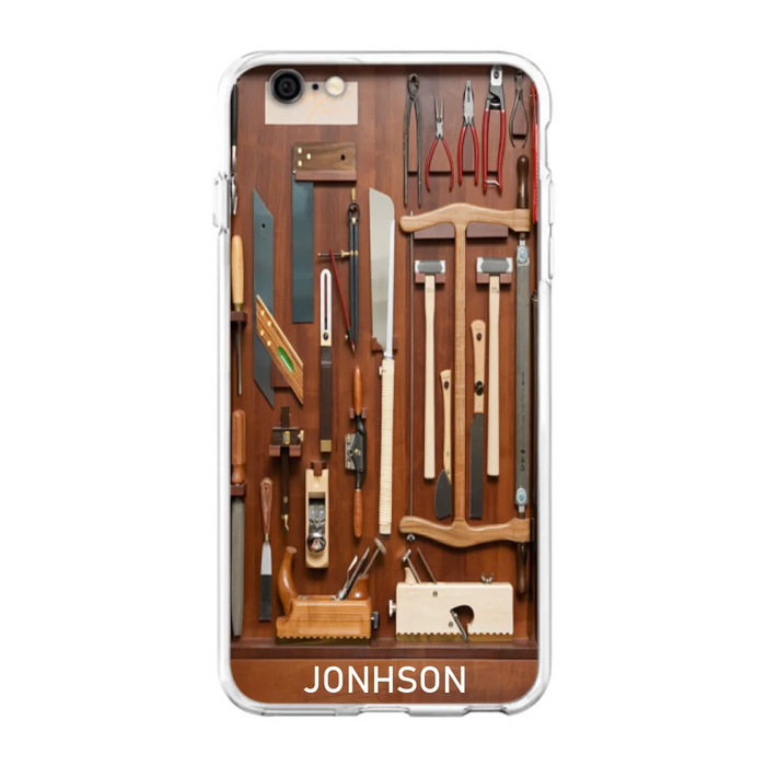 Custom Personalized Carpenter Toolbox Phone Case - Case For iPhone, Samsung And Xiaomi - J59VWE