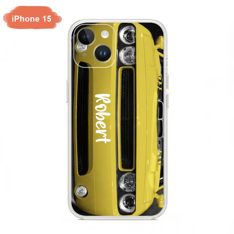 Custom Personalized Muscle Car Phone Case - iPhone, Samsung and Xiaomi Phone Case