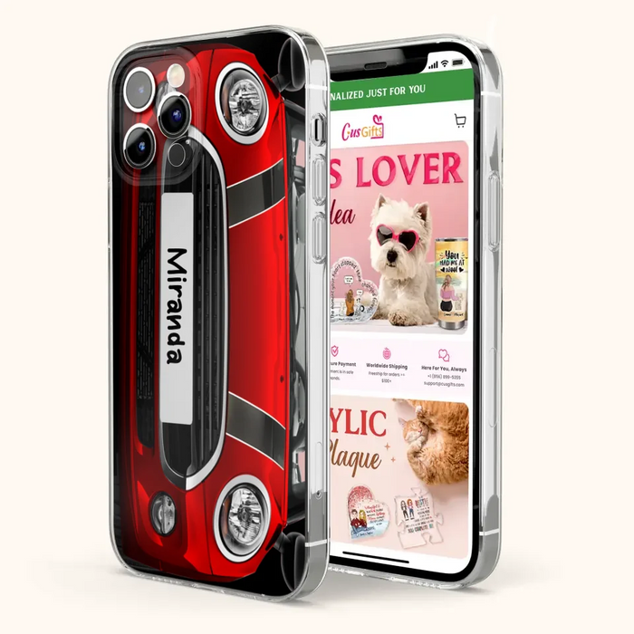 Custom Personalized MINI Hatch Phone Case - iPhone, Samsung and Xiaomi Phone Case