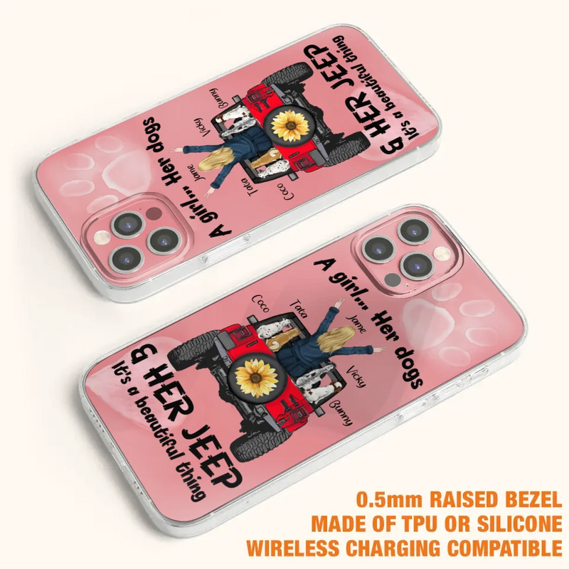 Personalized Dog Mom & Off-road Phone case - Case For Iphone and Samsung - 2OTN07