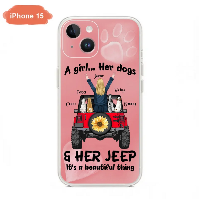 Personalized Dog Mom & Off-road Phone case - Case For Iphone and Samsung - 2OTN07