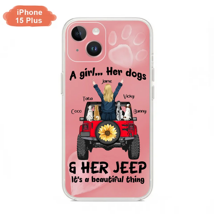 Custom Personalized Dog Mom & Off-road Phone case - Case For Iphone and Samsung - 2OTN07