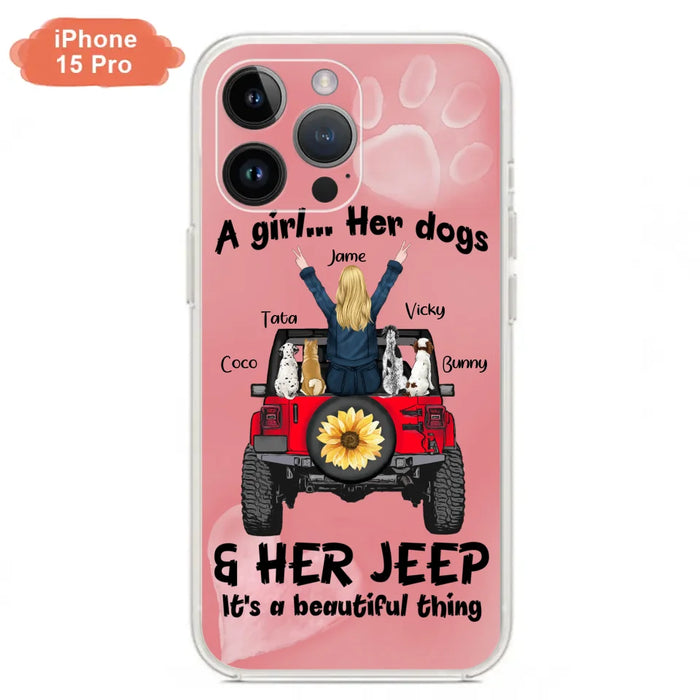 Custom Personalized Dog Mom & Off-road Phone case - Case For Iphone and Samsung - 2OTN07