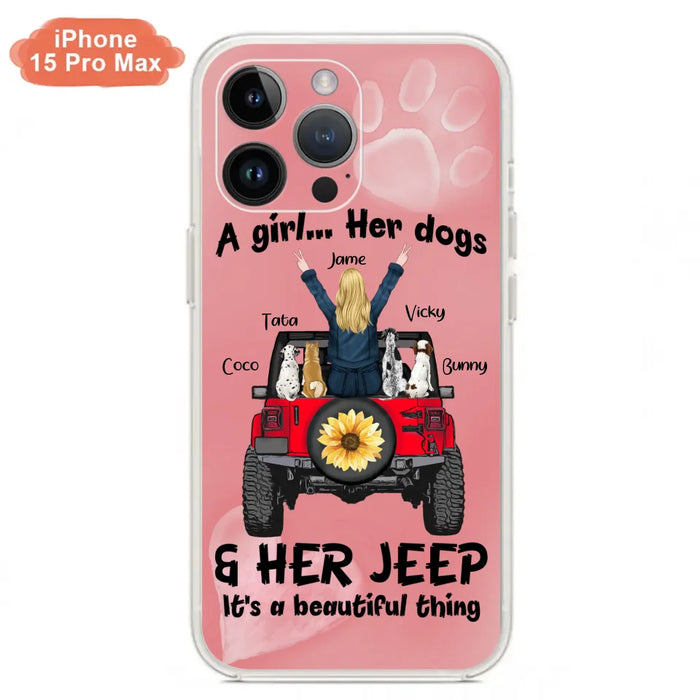 Custom Personalized Dog Mom & Off-road Phone case - Case For Iphone and Samsung - 2OTN07