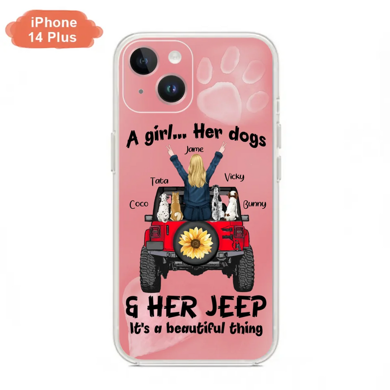 Personalized Dog Mom & Off-road Phone case - Case For Iphone and Samsung - 2OTN07
