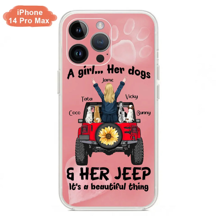 Custom Personalized Dog Mom & Off-road Phone case - Case For Iphone and Samsung - 2OTN07