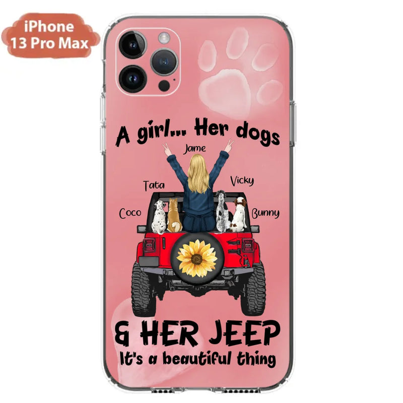 Personalized Dog Mom & Off-road Phone case - Case For Iphone and Samsung - 2OTN07