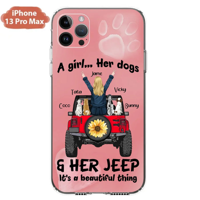 Custom Personalized Dog Mom & Off-road Phone case - Case For Iphone and Samsung - 2OTN07