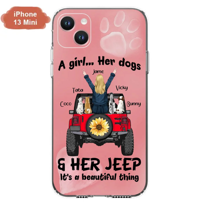 Custom Personalized Dog Mom & Off-road Phone case - Case For Iphone and Samsung - 2OTN07