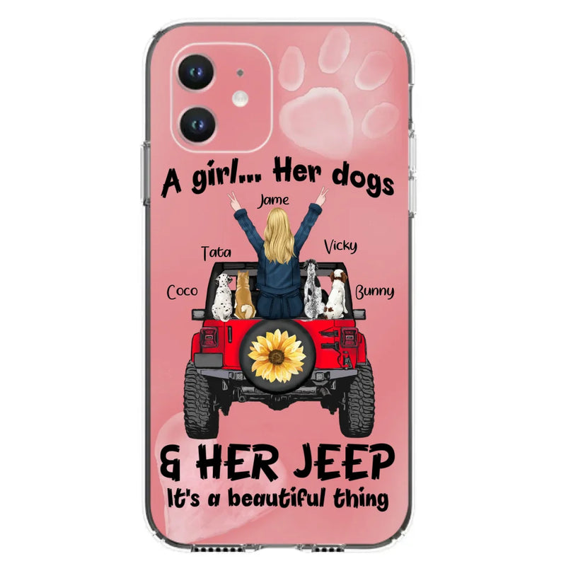 Personalized Dog Mom & Off-road Phone case - Case For Iphone and Samsung - 2OTN07