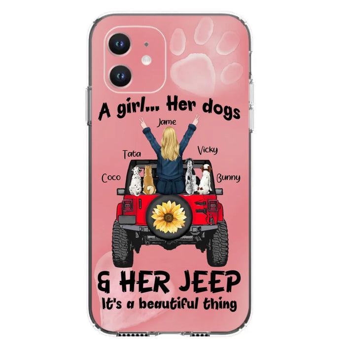 Custom Personalized Dog Mom & Off-road Phone case - Case For Iphone and Samsung - 2OTN07