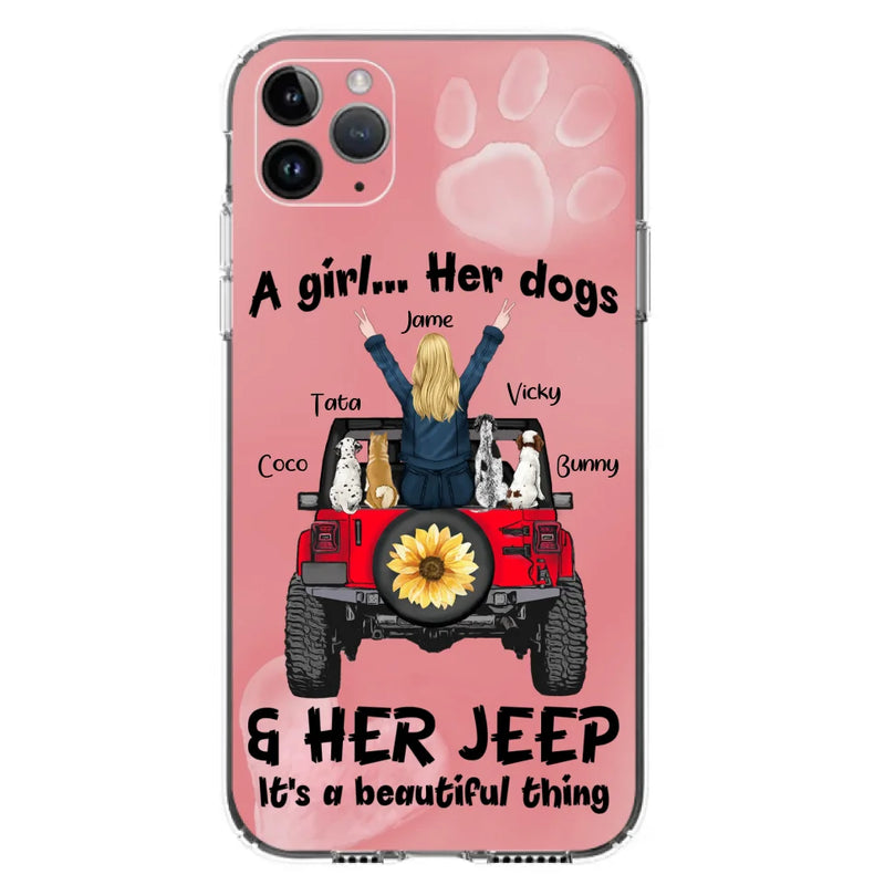 Personalized Dog Mom & Off-road Phone case - Case For Iphone and Samsung - 2OTN07