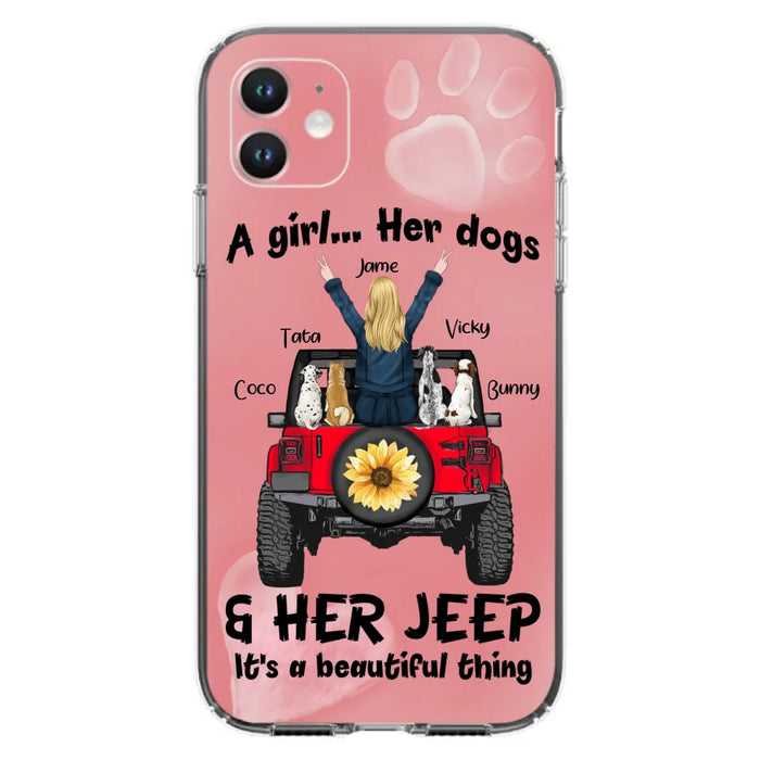 Custom Personalized Dog Mom & Off-road Phone case - Case For Iphone and Samsung - 2OTN07