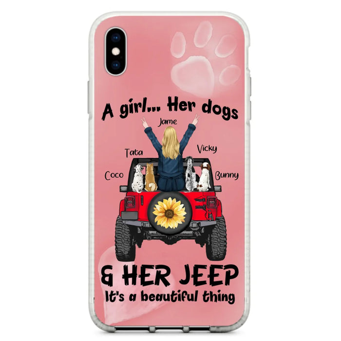 Custom Personalized Dog Mom & Off-road Phone case - Case For Iphone and Samsung - 2OTN07