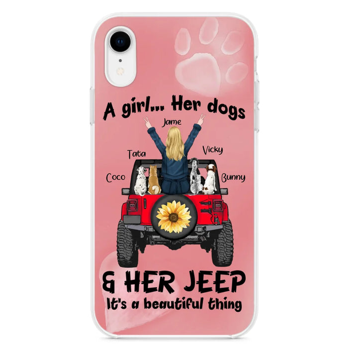 Custom Personalized Dog Mom & Off-road Phone case - Case For Iphone and Samsung - 2OTN07