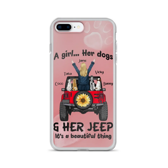 Custom Personalized Dog Mom & Off-road Phone case - Case For Iphone and Samsung - 2OTN07