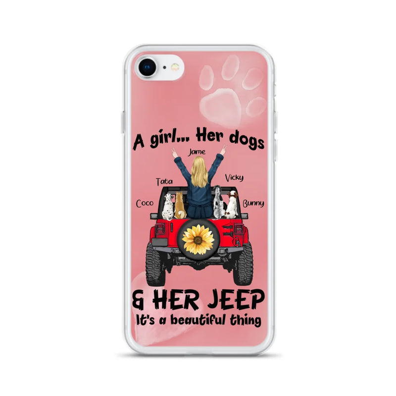 Personalized Dog Mom & Off-road Phone case - Case For Iphone and Samsung - 2OTN07