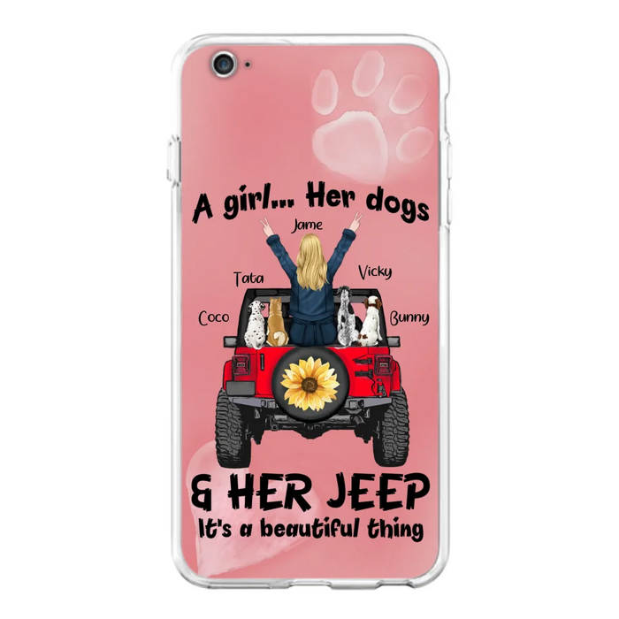 Custom Personalized Dog Mom & Off-road Phone case - Case For Iphone and Samsung - 2OTN07