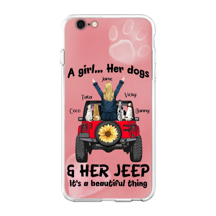 Custom Personalized Dog Mom & Off-road Phone case - Case For Iphone and Samsung - 2OTN07