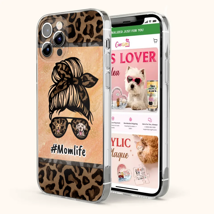 Custom Personalized Dog Mom/Dad Phone Case - Phone Case For iPhone and Samsung - DQRGC0