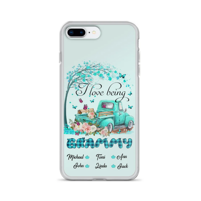 Custom Personalized Phone Case - I Love Being Grandma - R5OIKQ