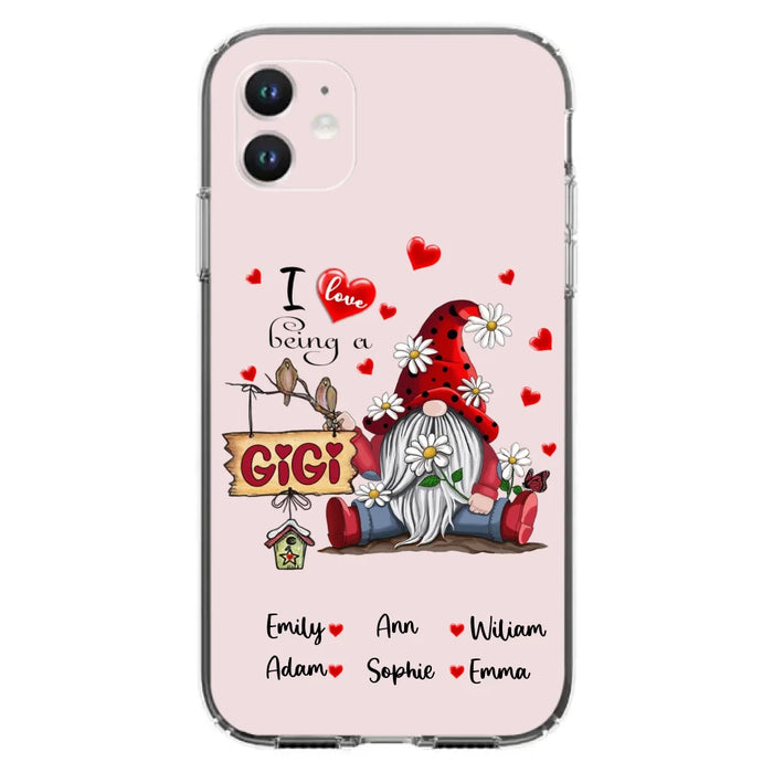 Custom Personalized Phone Case - I Love Being a Grandma - R5OIKQ