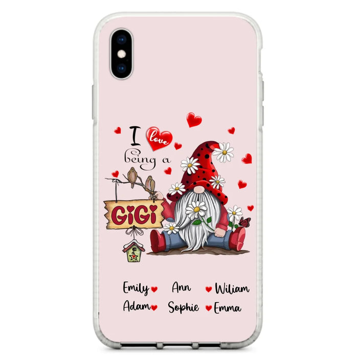 Custom Personalized Phone Case - I Love Being a Grandma - R5OIKQ