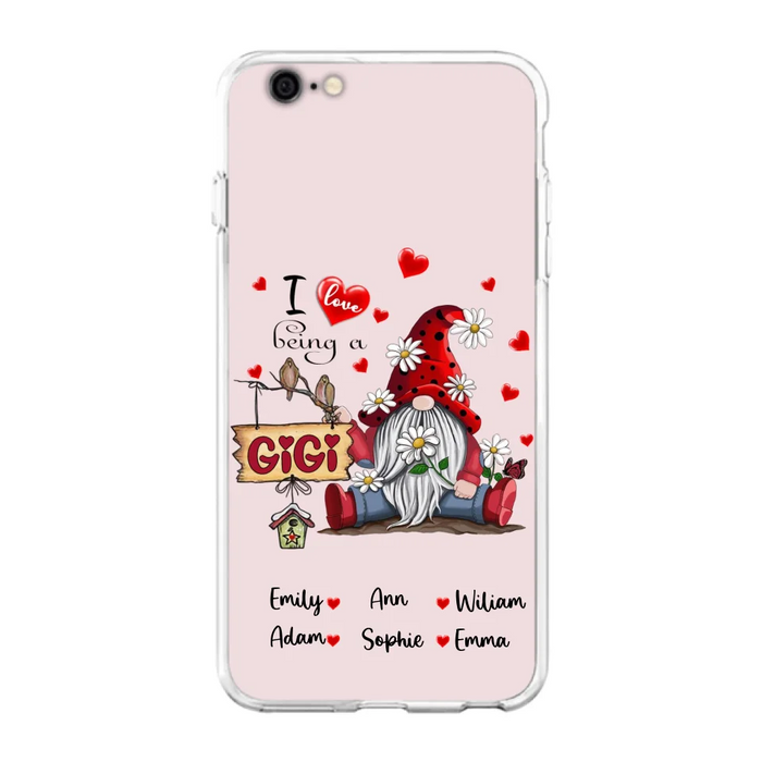 Custom Personalized Phone Case - I Love Being a Grandma - R5OIKQ